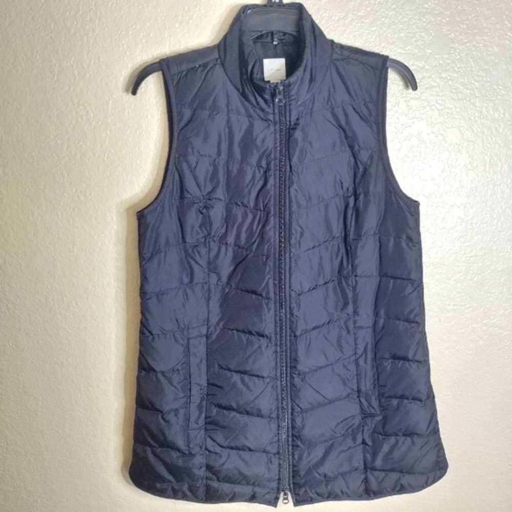 J. Jill down full zip side zippers washable vest … - image 1