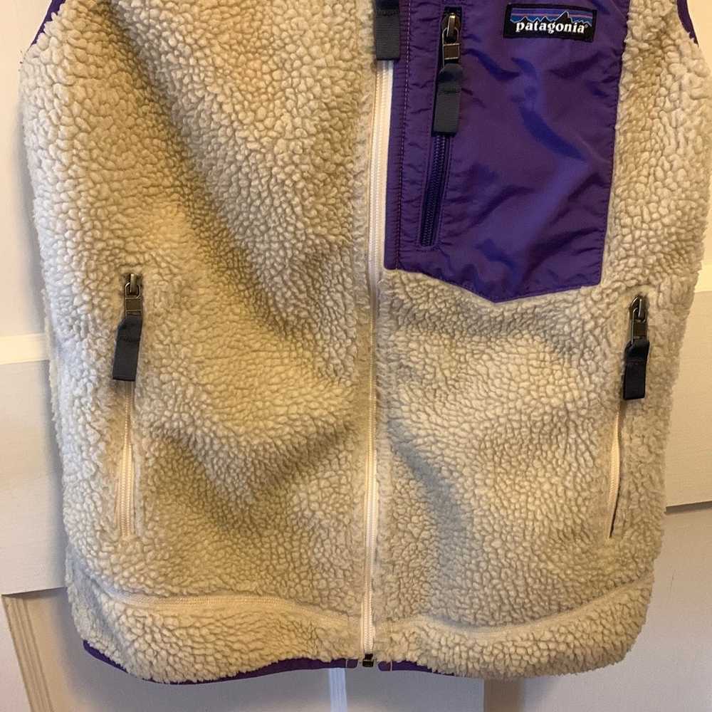 Patagonia retro fleece women vest size XS - image 3