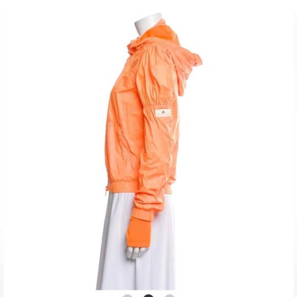 Adidas by Stella McCartney Neon Orange Windbreaker - image 4
