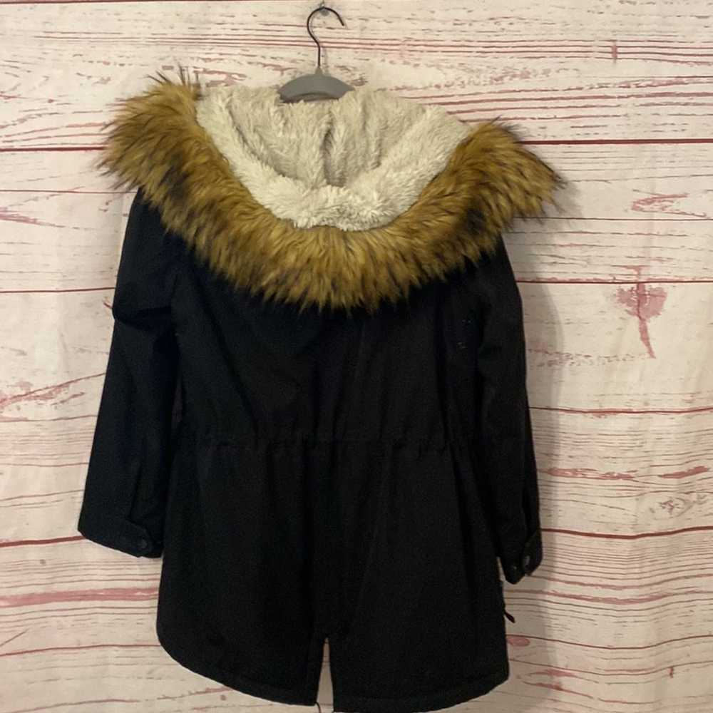 S13 faux fleece and fur lined parka - image 5