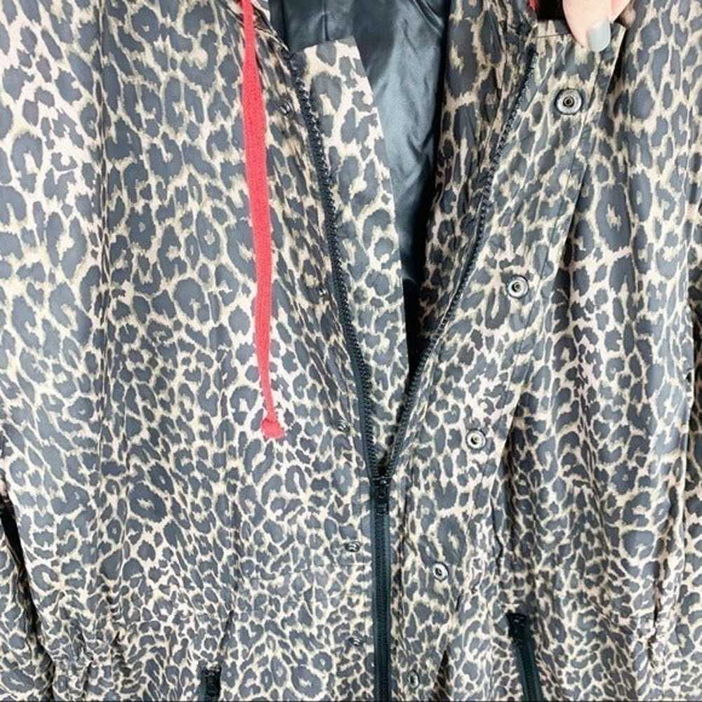 Pam & Gela Hooded Parka Leopard Jacket - image 8