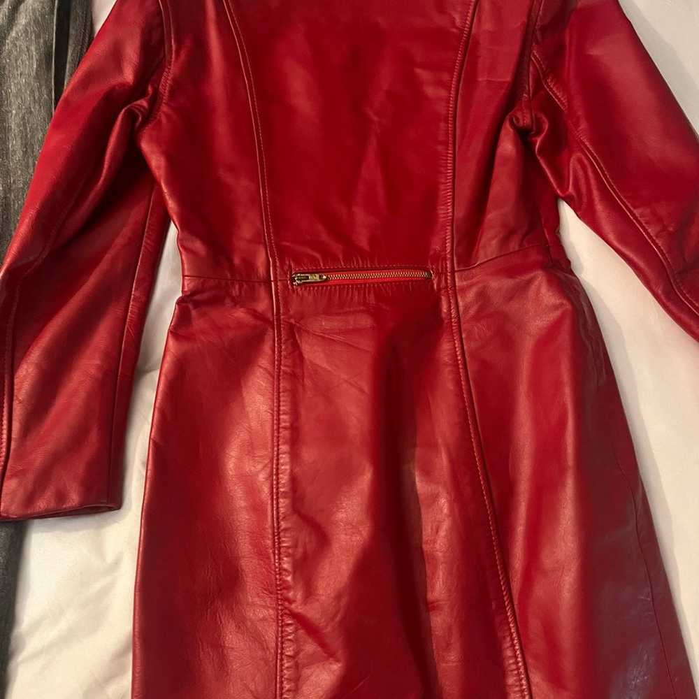 Vintage Genuine Leather Dress - image 5