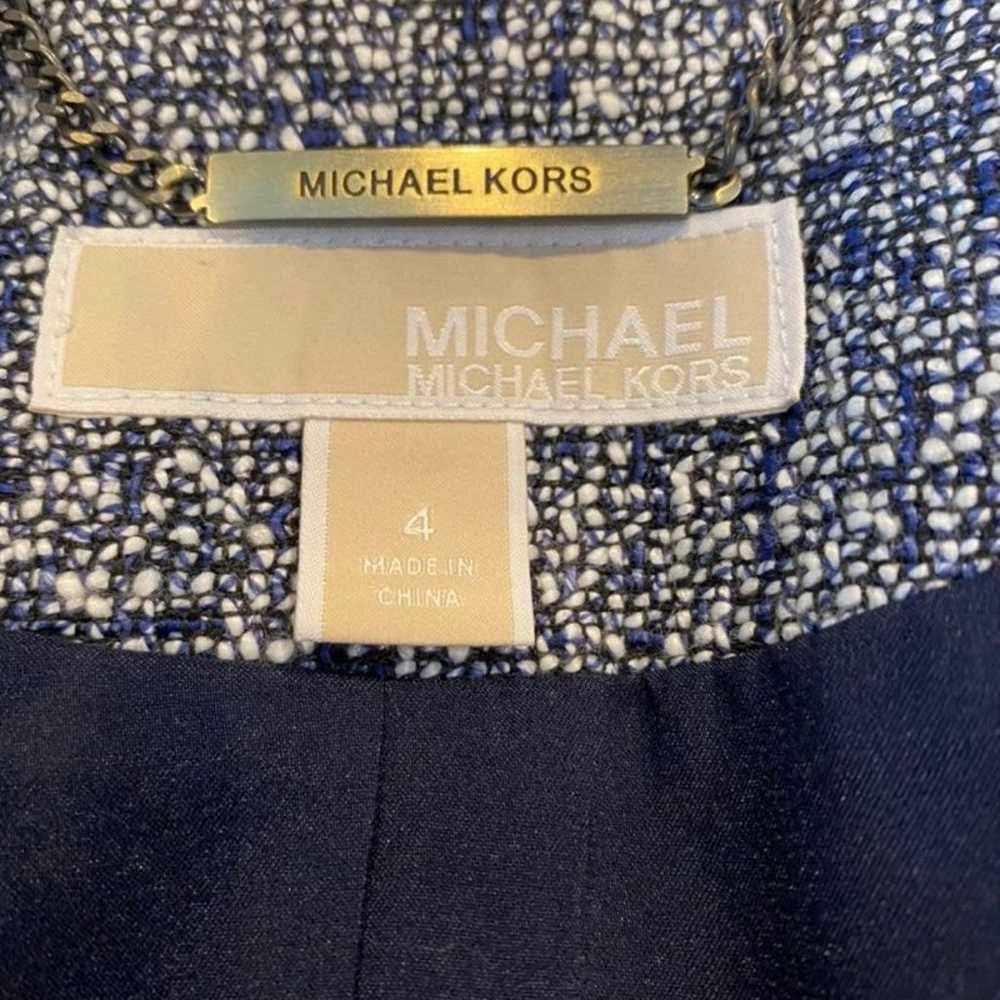 Michael Kors Twill Jacket Size 4 - image 6