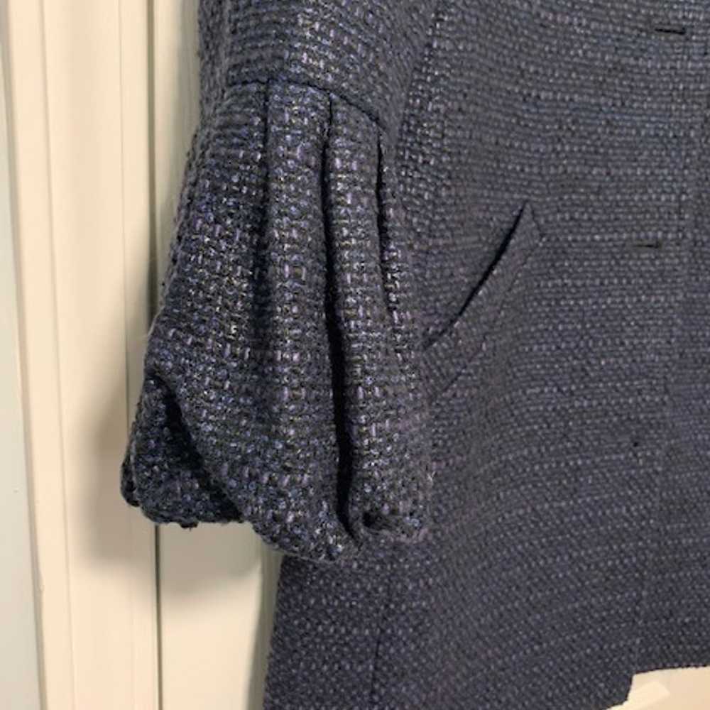 Spanner Blue Tweed Dress Coat/Jacket - image 2