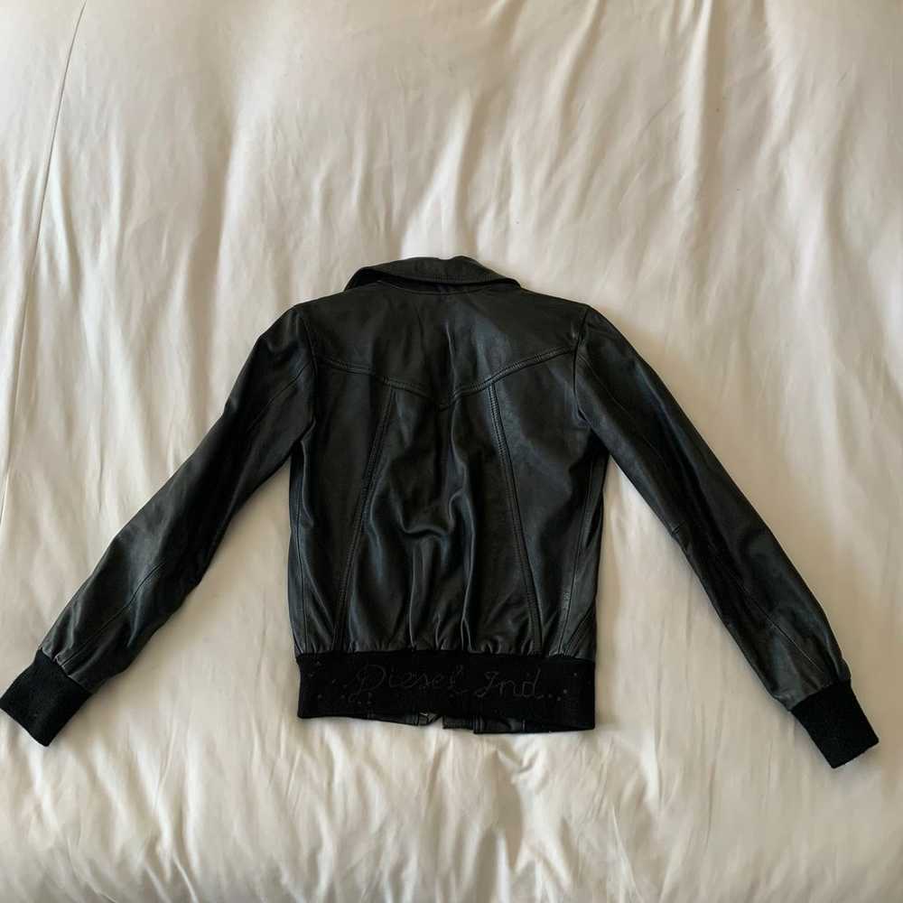 black leather jacket - image 5