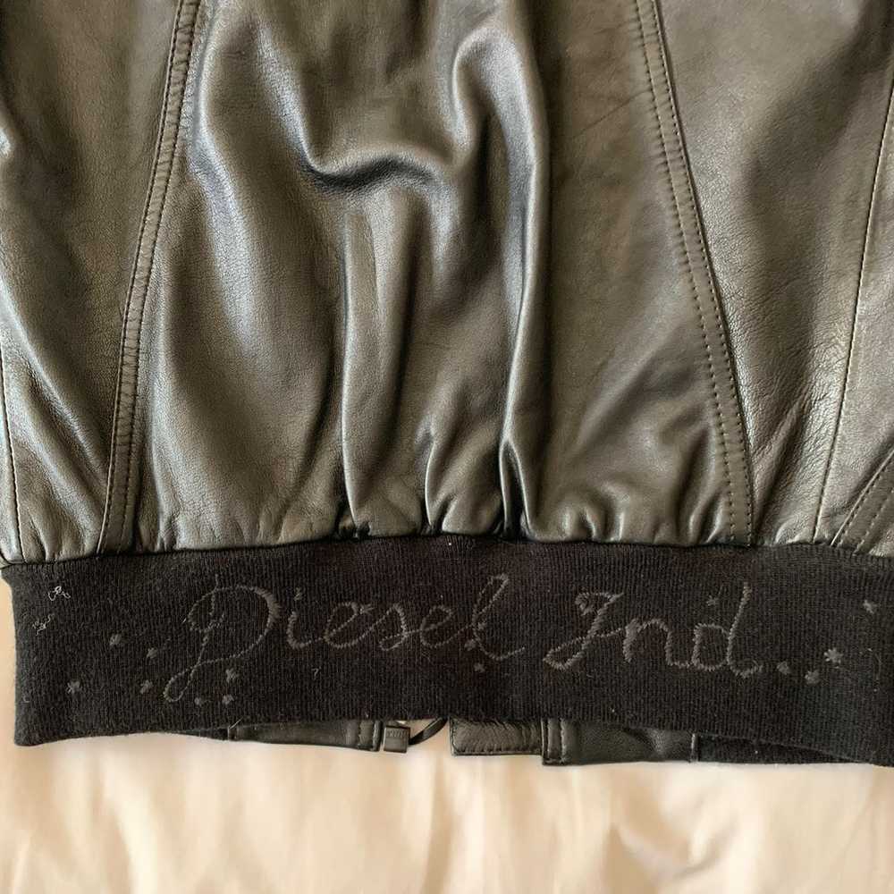 black leather jacket - image 8