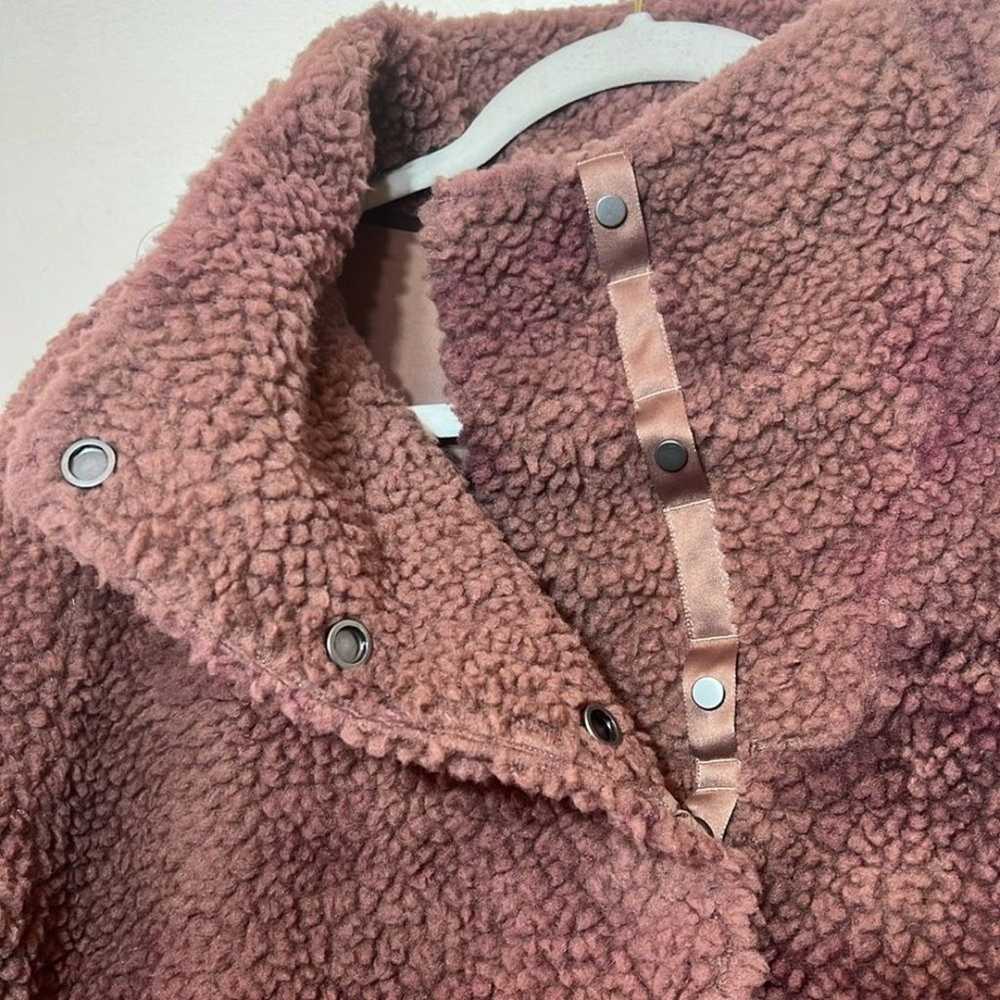 Lululemon lab Textured Fleece Coat Diamond Dye Du… - image 11