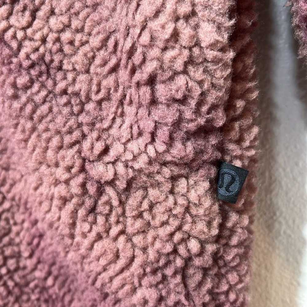 Lululemon lab Textured Fleece Coat Diamond Dye Du… - image 9