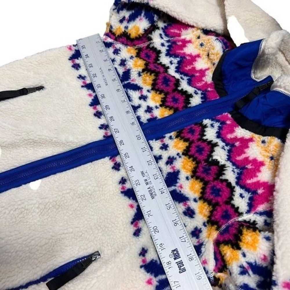 Polo Ralph Lauren Womens Small Sherpa Fleece Mult… - image 5