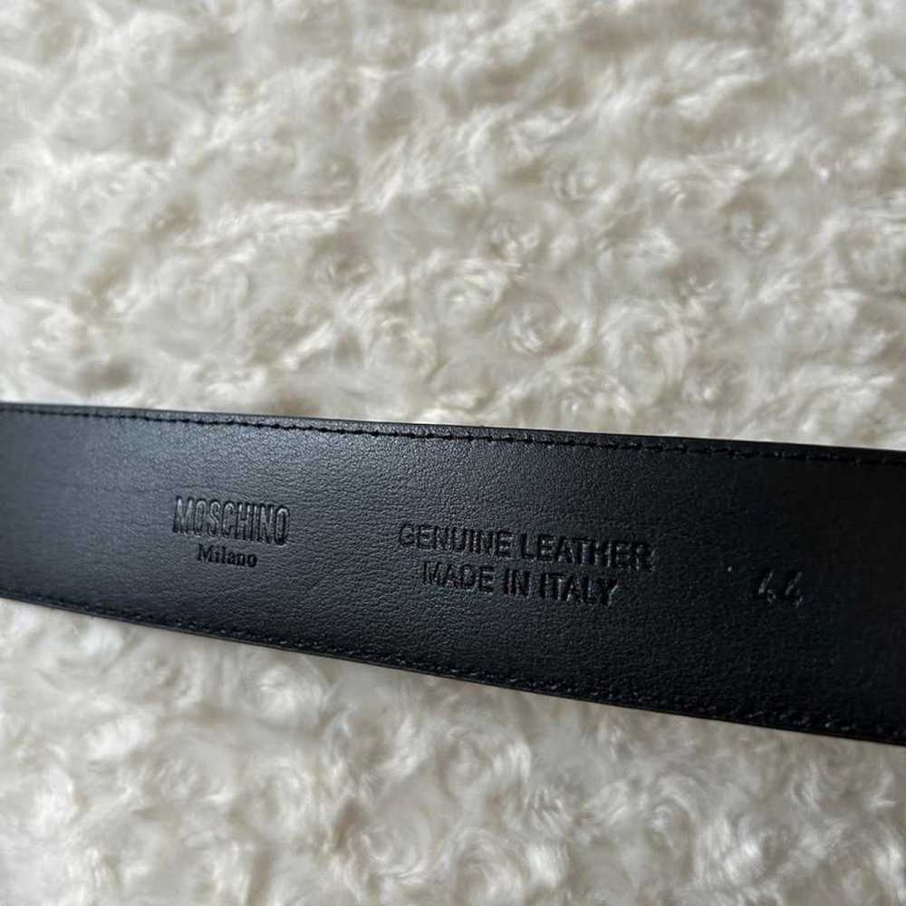 Moschino Leather belt - image 8