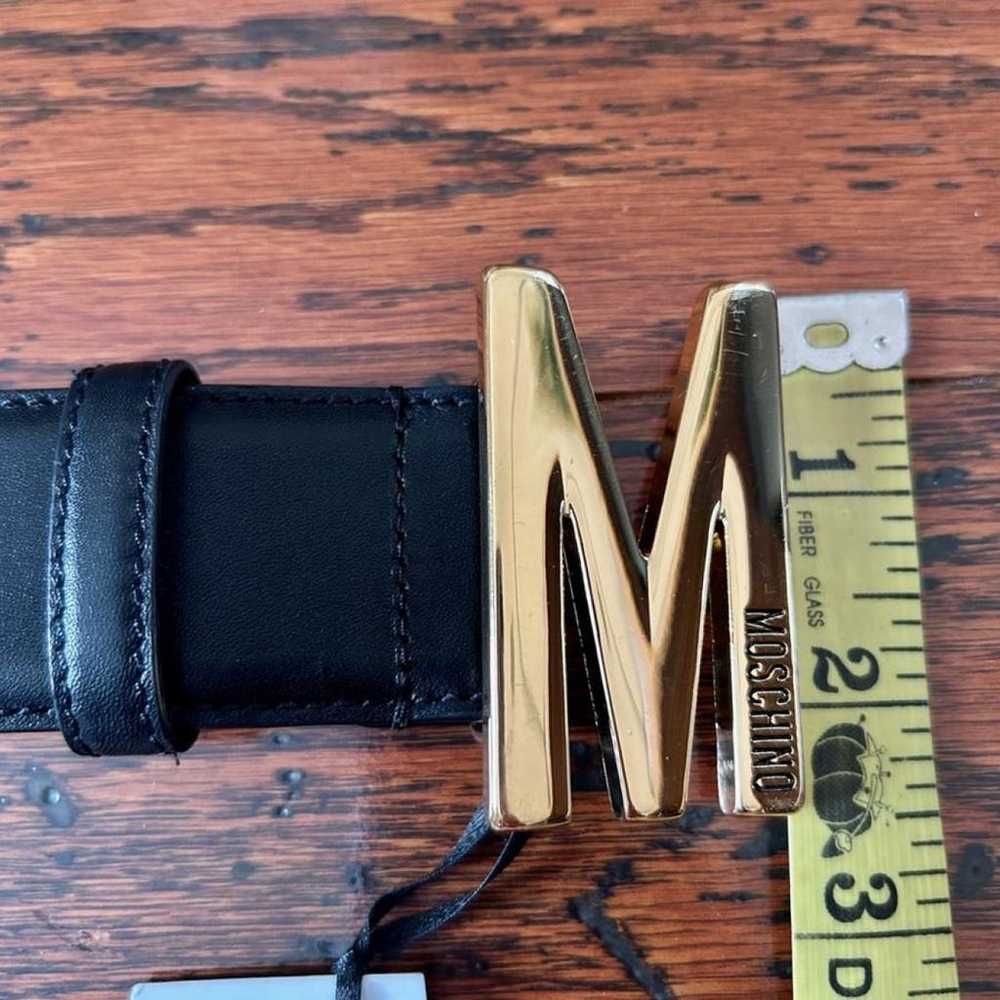 Moschino Leather belt - image 9