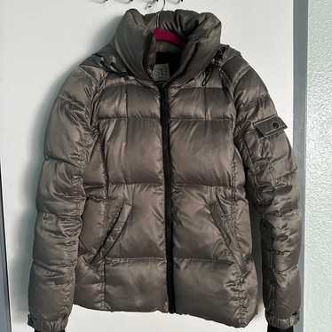 S13 New York Puffer jacket duck down in metallic … - image 1