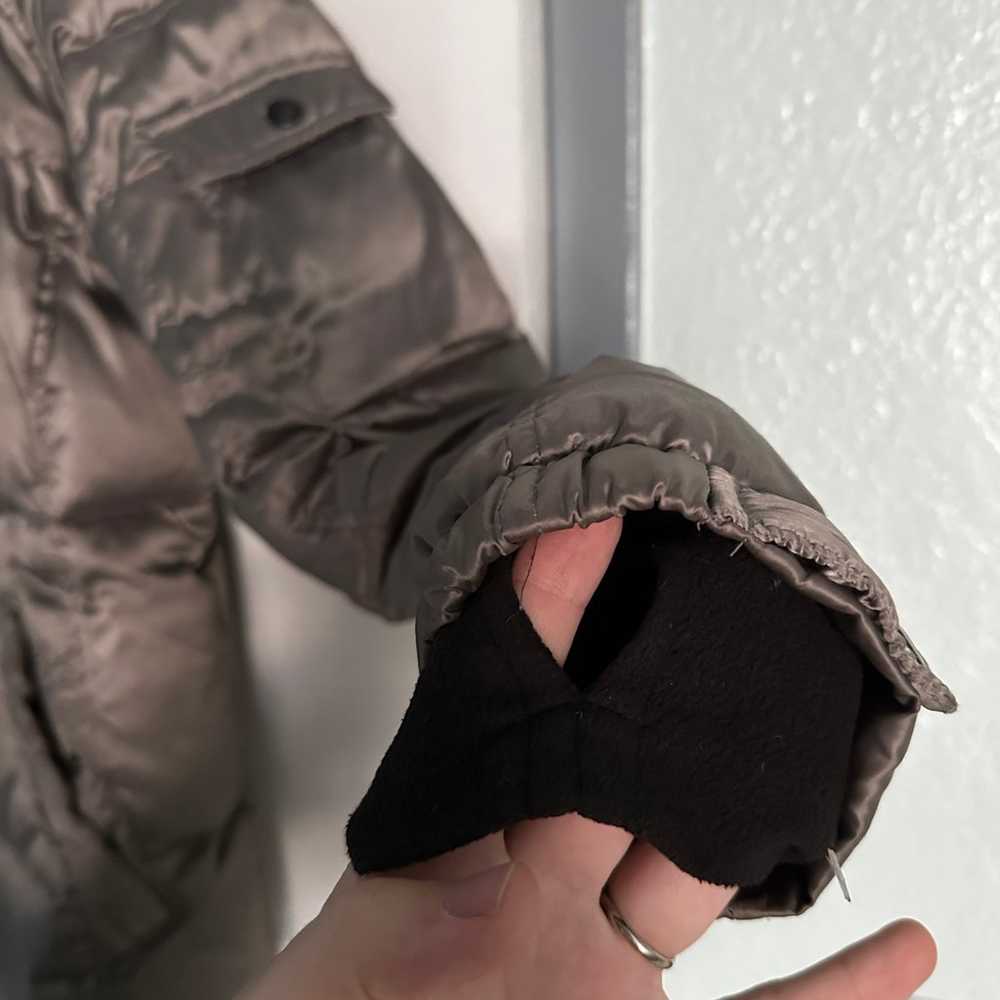 S13 New York Puffer jacket duck down in metallic … - image 5