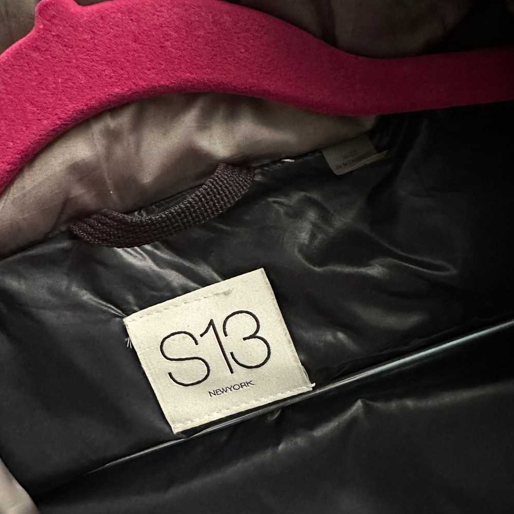 S13 New York Puffer jacket duck down in metallic … - image 8