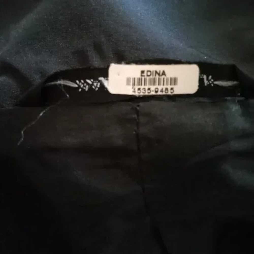 Vintage Giorgio Armani Short Black Jacket Small 4 - image 7