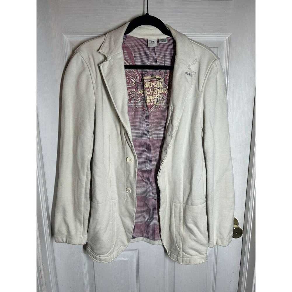 Armani Exchange Women’s Vintage Blazer Jacket Siz… - image 1