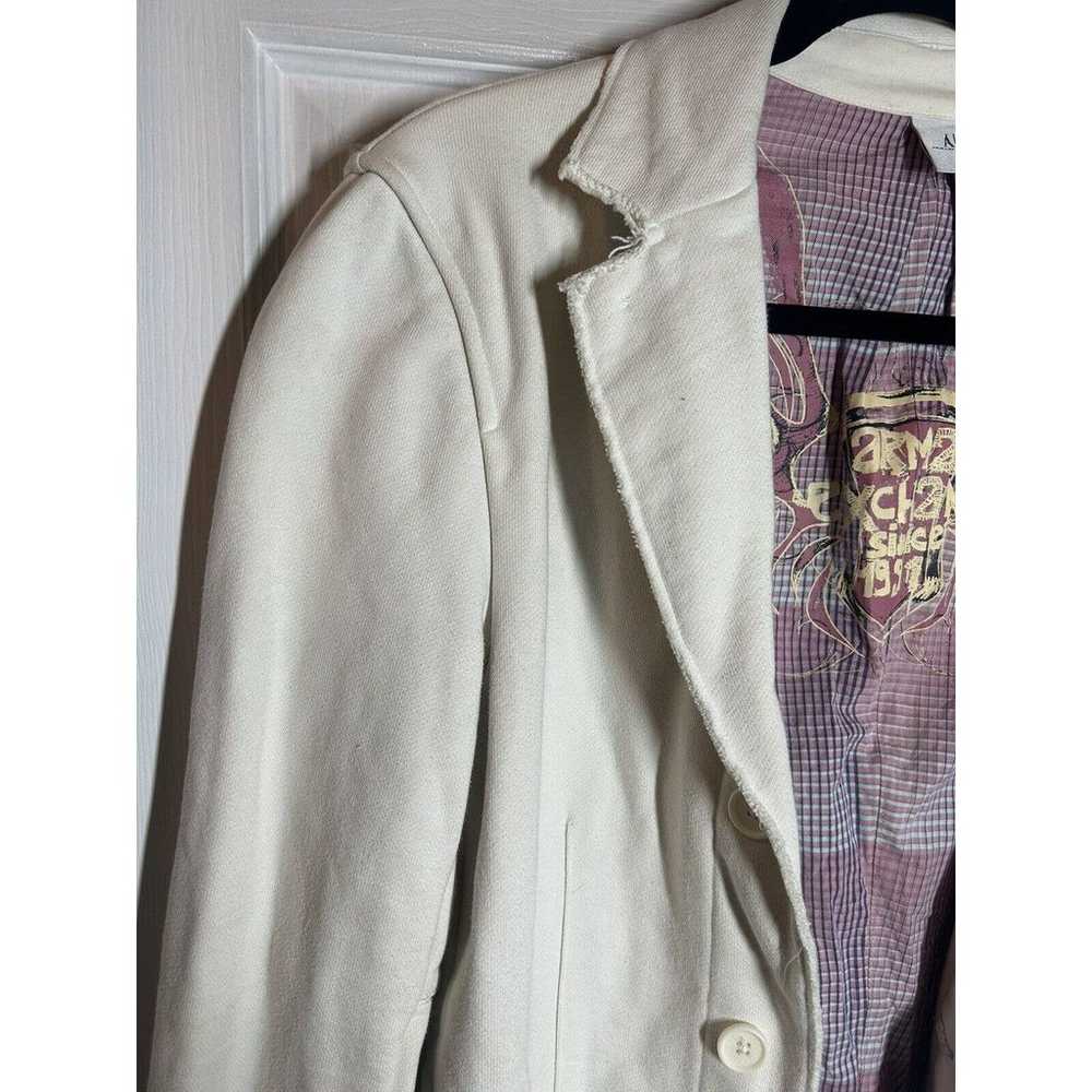 Armani Exchange Women’s Vintage Blazer Jacket Siz… - image 2