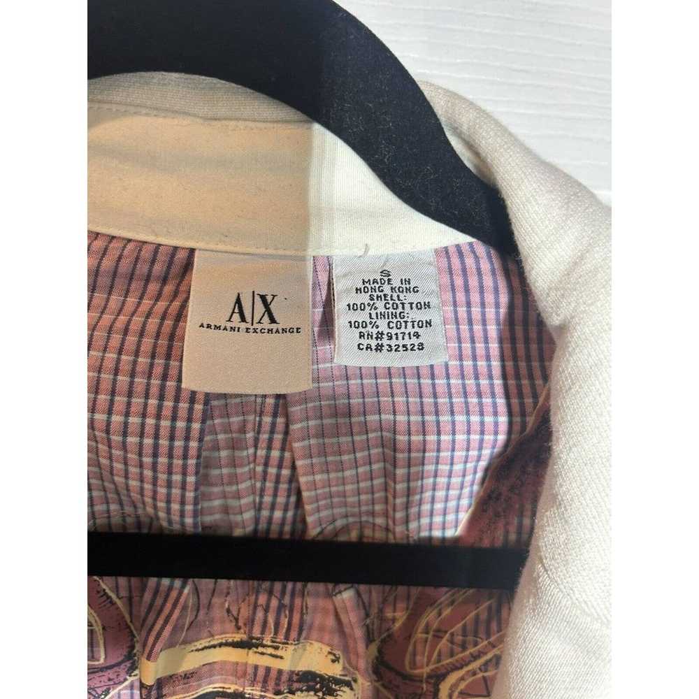 Armani Exchange Women’s Vintage Blazer Jacket Siz… - image 5
