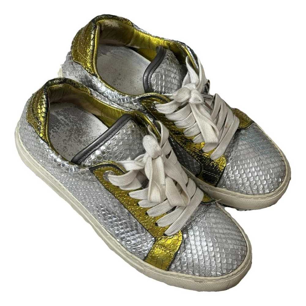 Zadig & Voltaire Zv1747 leather trainers - image 1