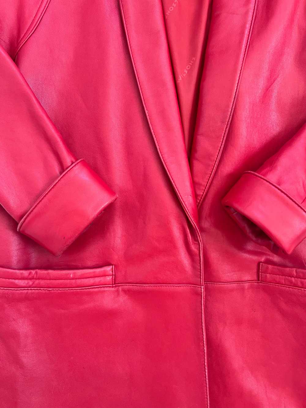 Red Leather Jacket - image 9