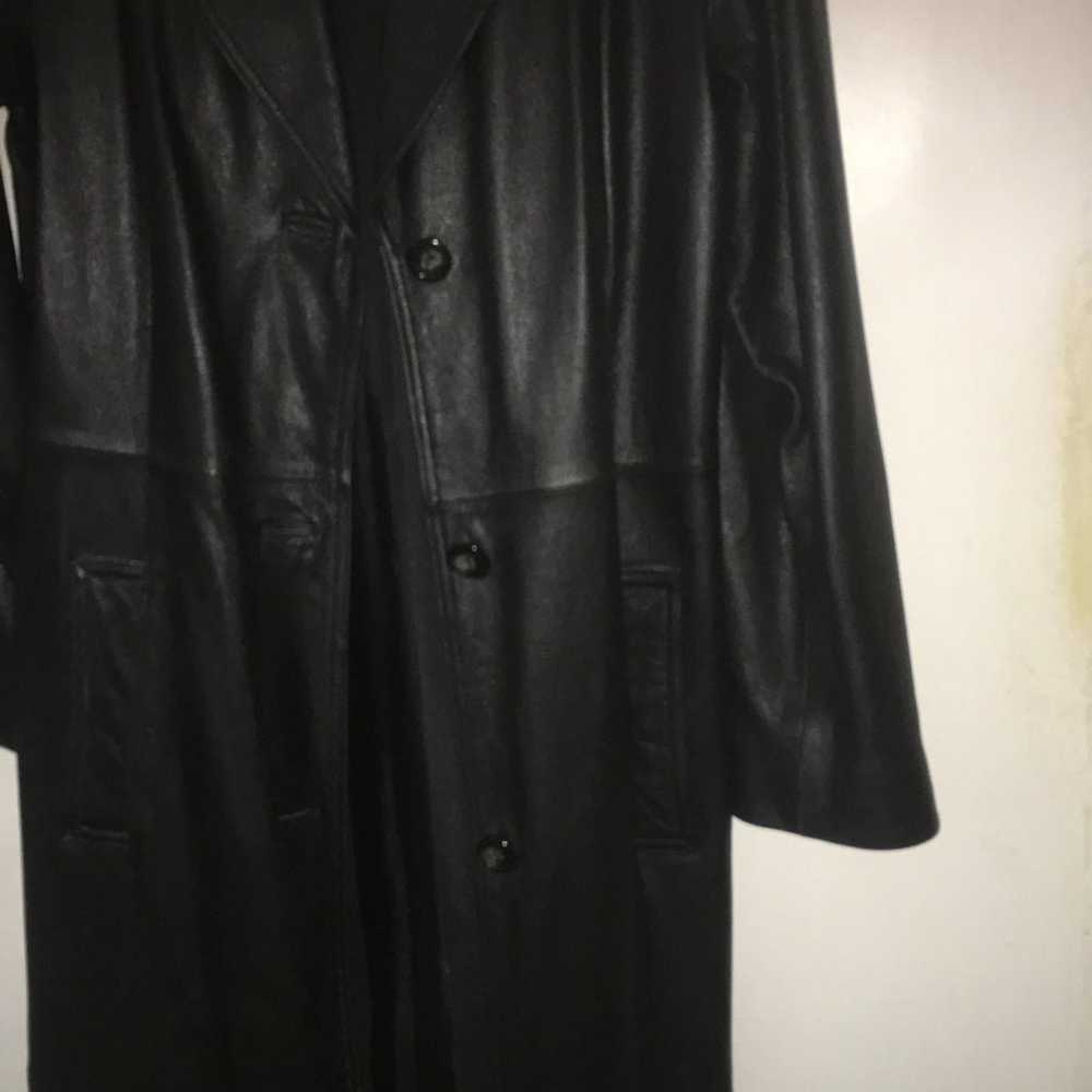 Leather coat - image 2