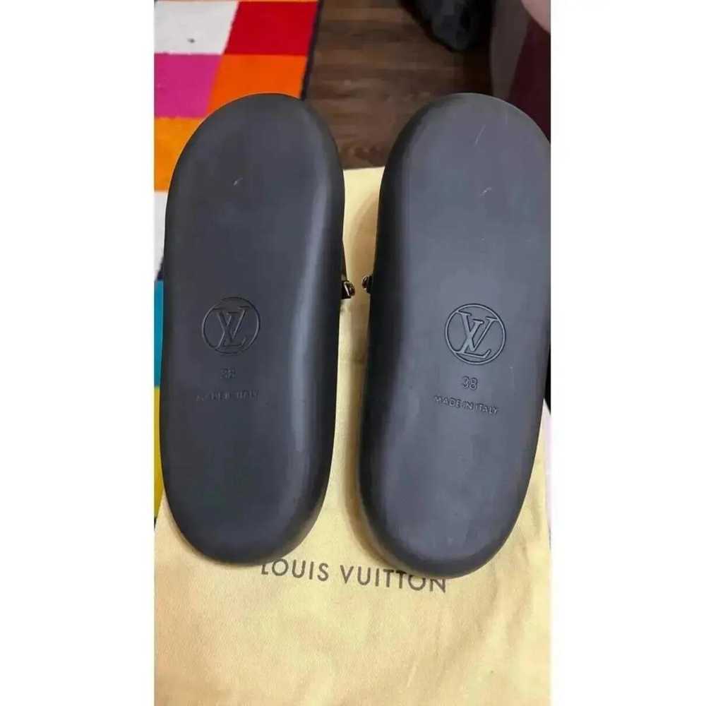 Louis Vuitton Pool Pillow leather flip flops - image 4