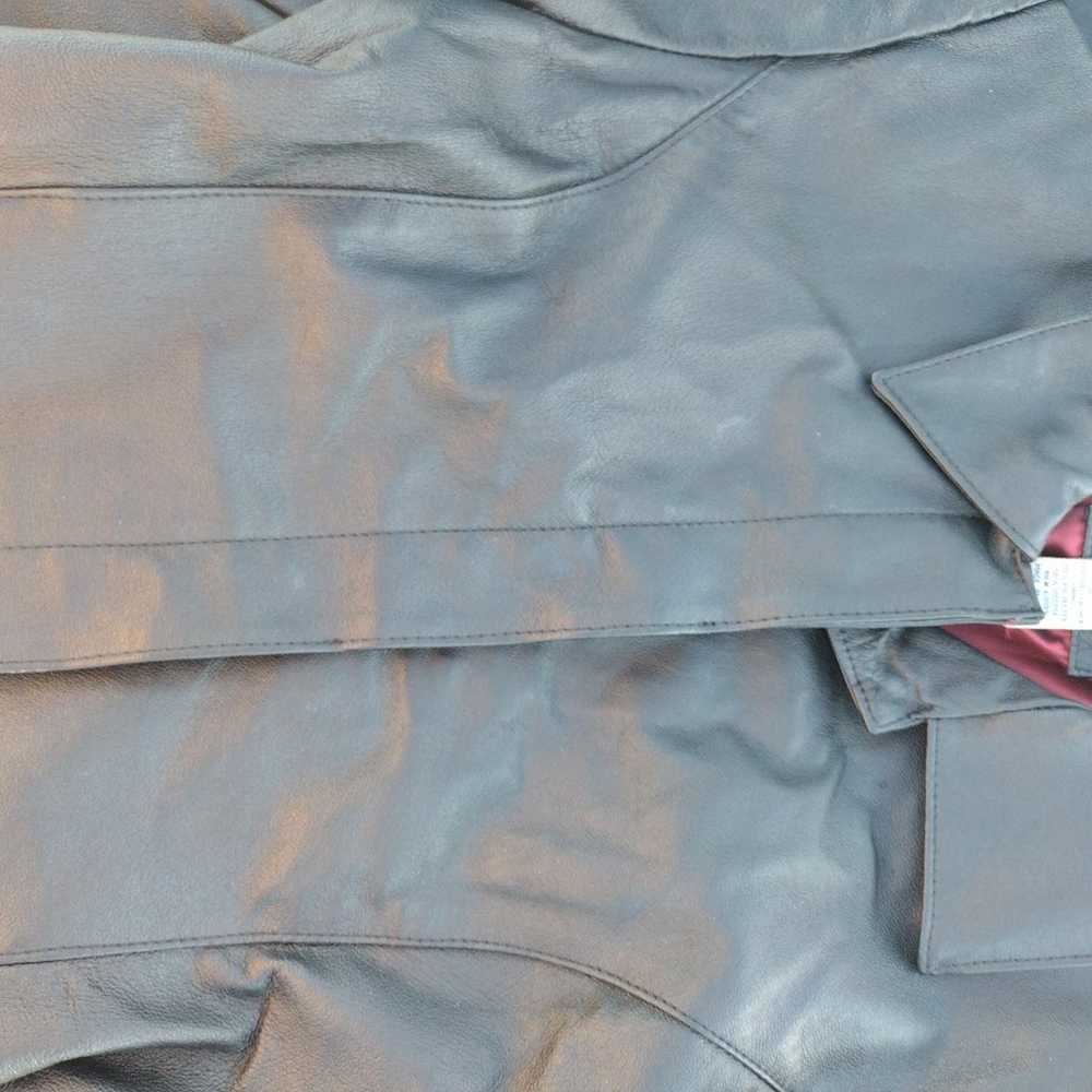 Shaver Lake women's leather jacket NWOT Size Medi… - image 3