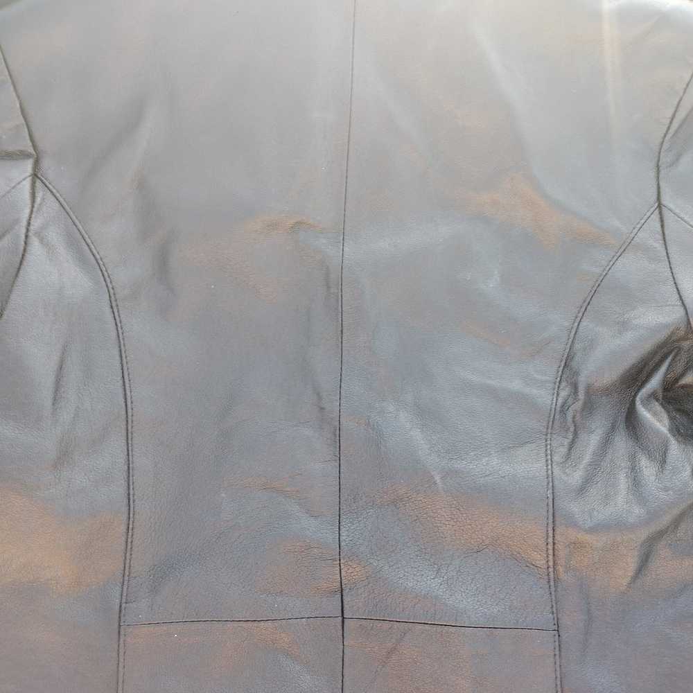 Shaver Lake women's leather jacket NWOT Size Medi… - image 9