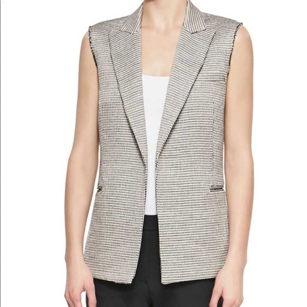 Theory Guided Eldors Tweed Vest - image 2