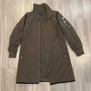 BCBGmaxazria Brown Quilted Jacket