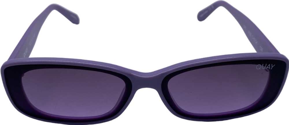 QUAY Purple Vibe Check Sunglasses One Size - image 1
