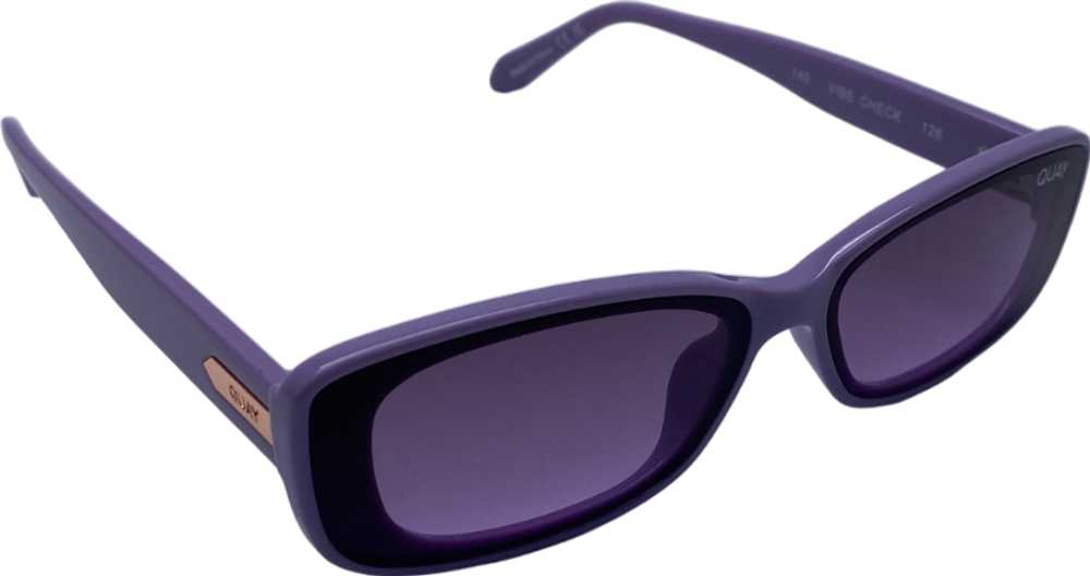 QUAY Purple Vibe Check Sunglasses One Size - image 2