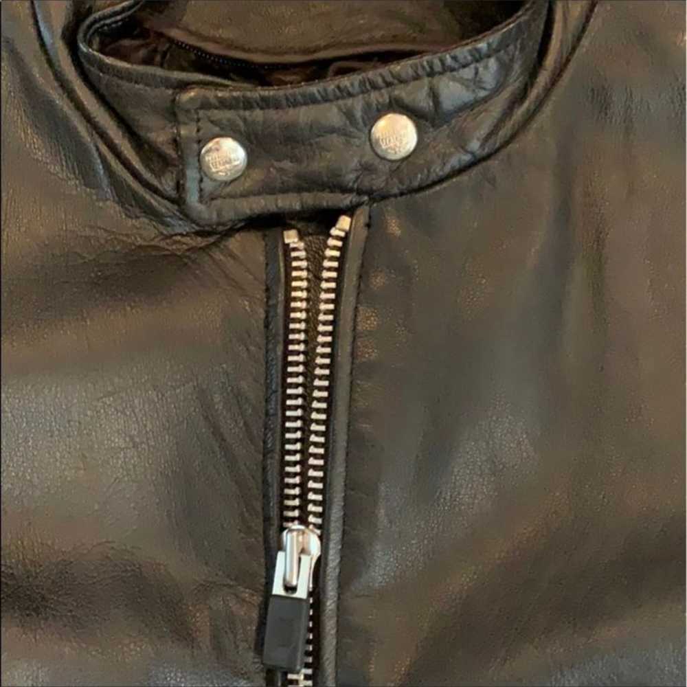 Interstate leather motorcycle jacket - image 2