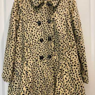 free people leopard coat