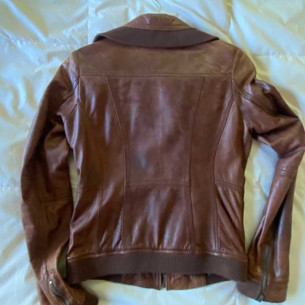 Bershka leather jacket - image 5