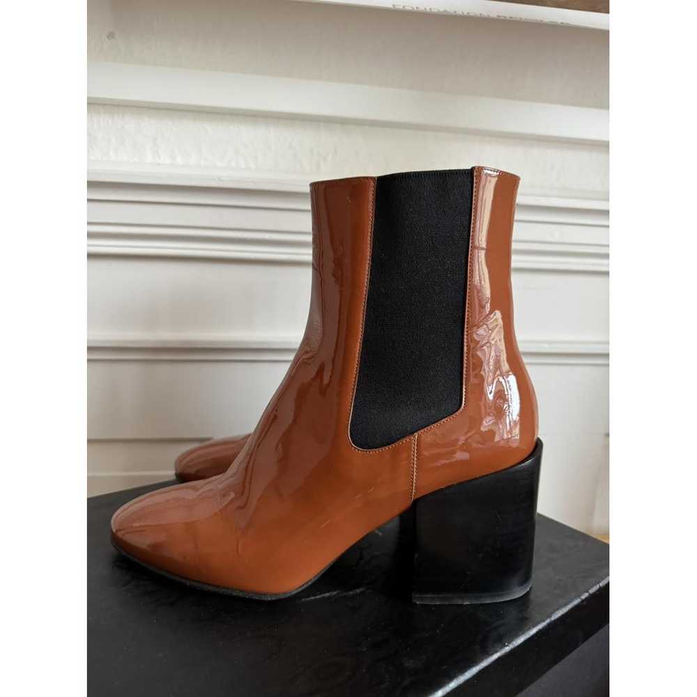 Dries Van Noten Patent leather ankle boots - image 3