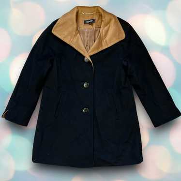 Ellen Tracy Women’s Winter Coat Wool Blend Button… - image 1