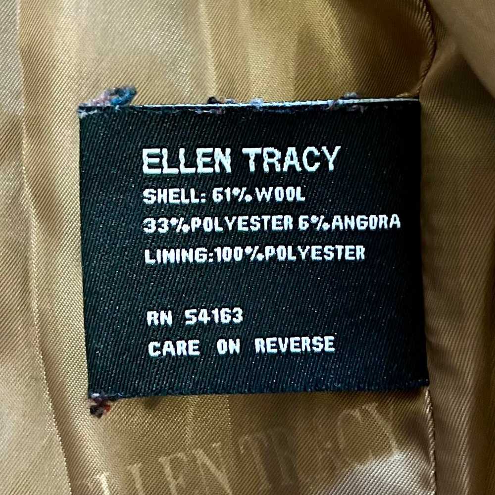Ellen Tracy Women’s Winter Coat Wool Blend Button… - image 6