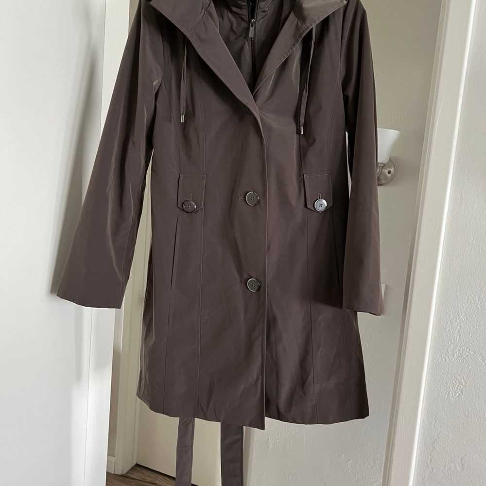 London Fog Trench Coat with Hood - image 2
