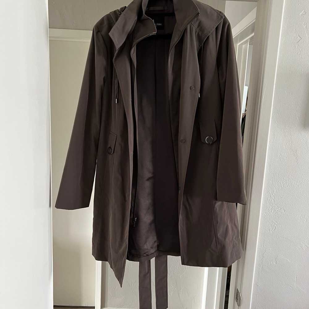 London Fog Trench Coat with Hood - image 3