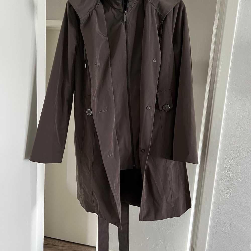 London Fog Trench Coat with Hood - image 4