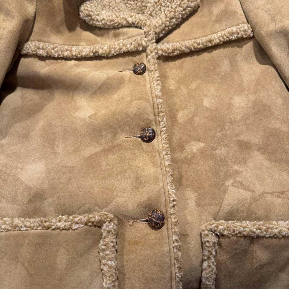 Fingerhut Fashion Womens Jacket Vintage Faux Sued… - image 5