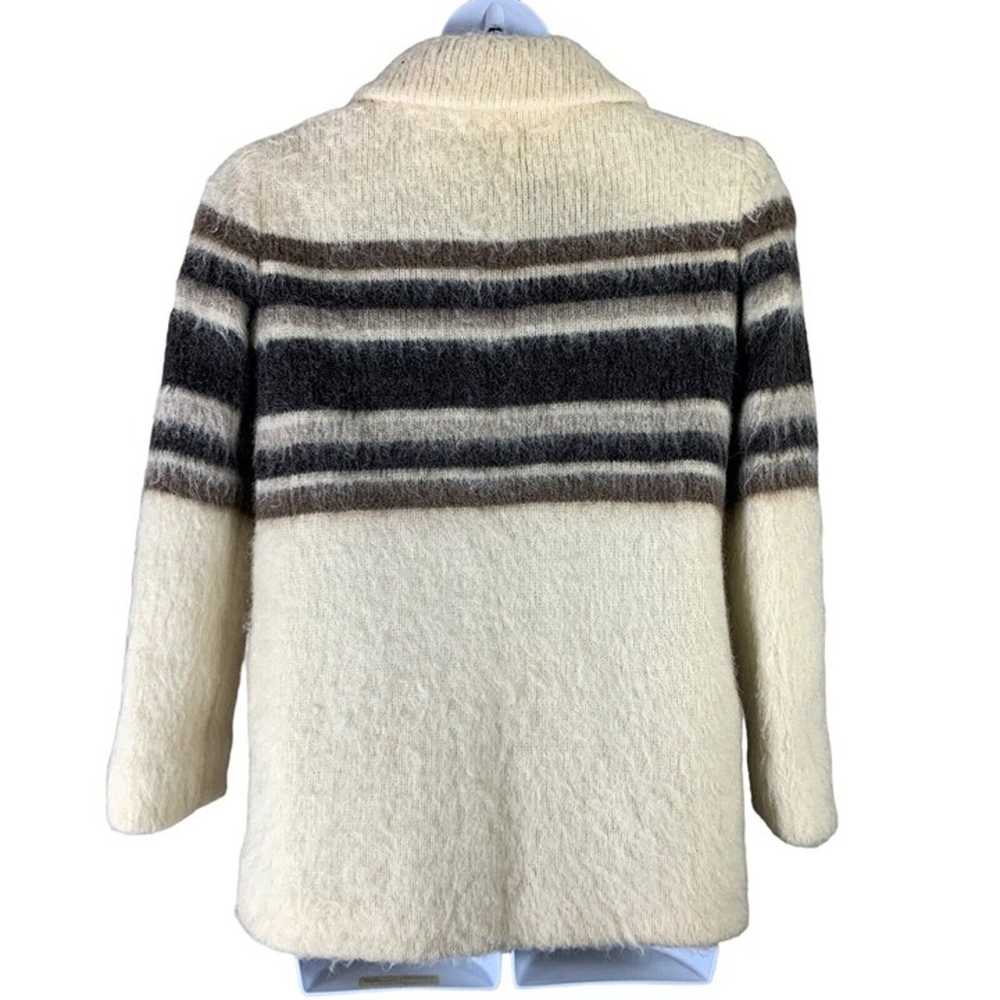 Vintage Wool Coat & Hat Medium Hilda Ltd Full Zip… - image 2