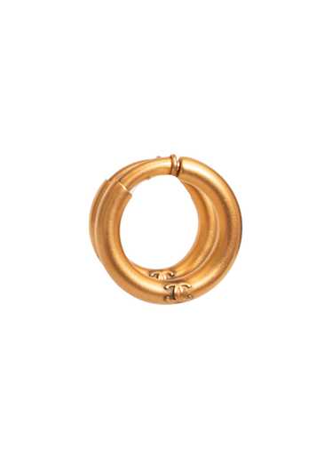 Chanel Sailor Gold Hoop Earrings