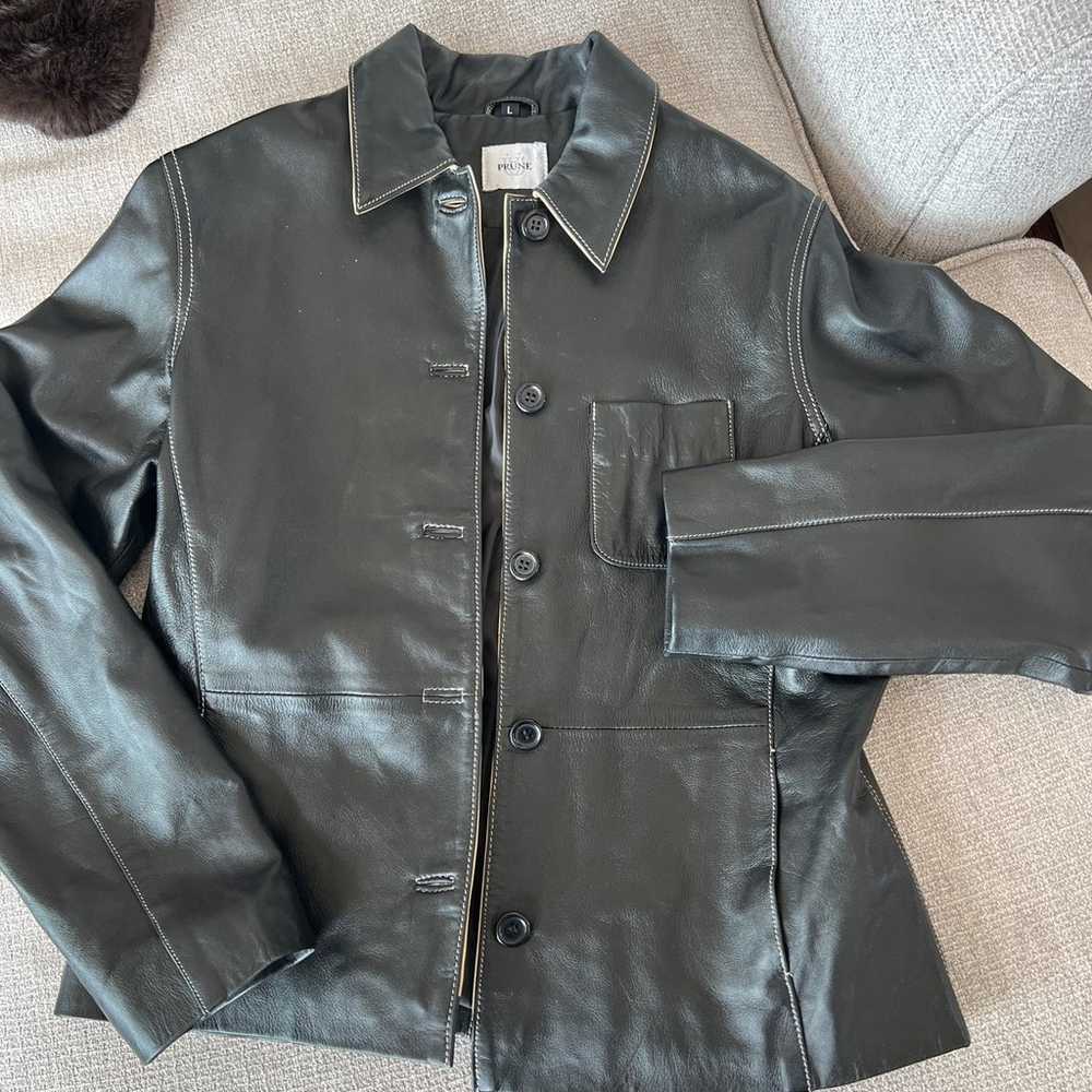Womans Prüne leather jacket large - image 1