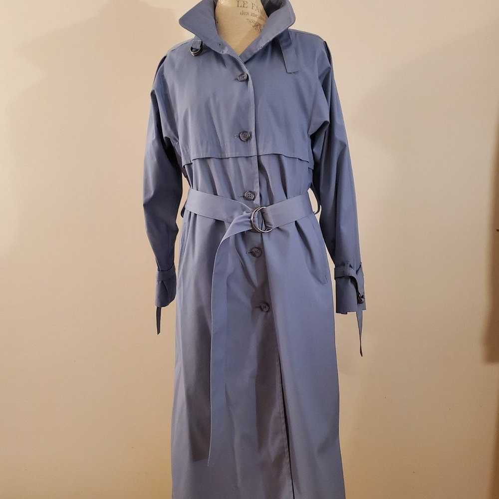 Vintage London Fog trench coat with removable fle… - image 1