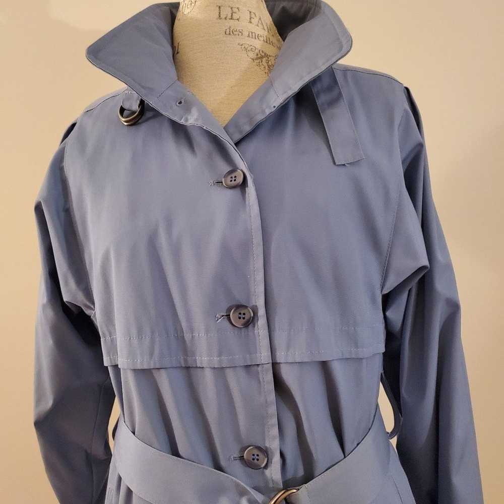 Vintage London Fog trench coat with removable fle… - image 2