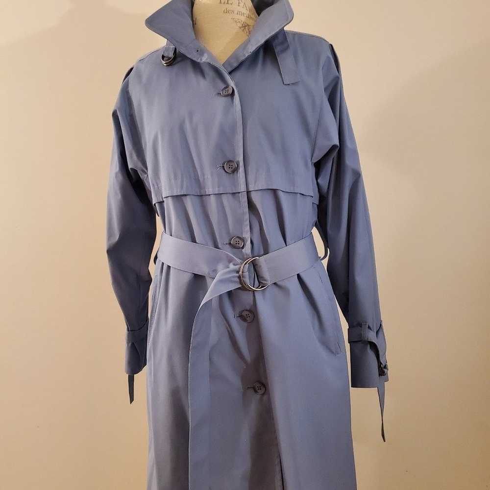 Vintage London Fog trench coat with removable fle… - image 3