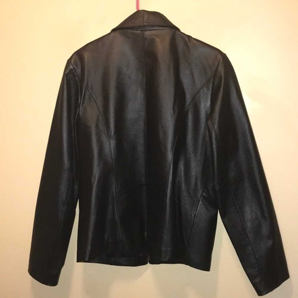 N.Y. & Co. Women’s 100% Leather Jacket - image 2