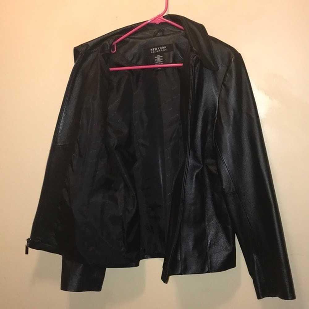 N.Y. & Co. Women’s 100% Leather Jacket - image 6